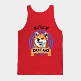 Cute Shiga Doggo Tank Top